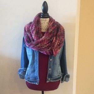 Beautiful knit eternity scarf